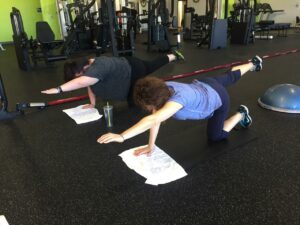 Alicia and Camilia planks MURRIETA 2017