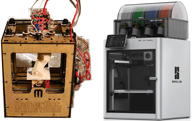 The evolution of consumer 3D printers